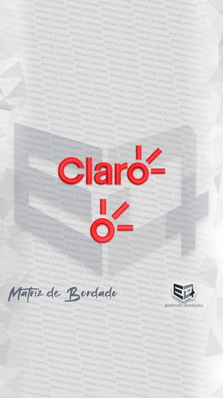 Matriz de Bordado Uniforme Claro Logo Nome
