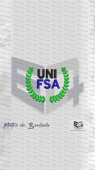 Matriz de Bordado Unifsa Logo