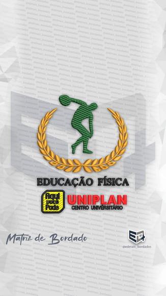 Matriz de Bordado Uniplan Educação Física