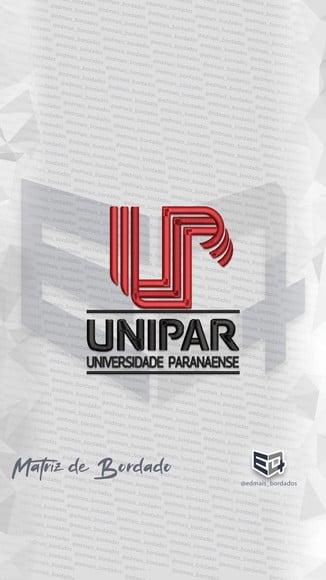Matriz de Bordado Unipar Logo Simbolo Vertical
