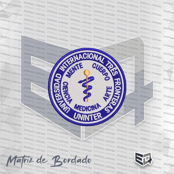 Matriz de Bordado Uninter Medicina Ires Fronteira