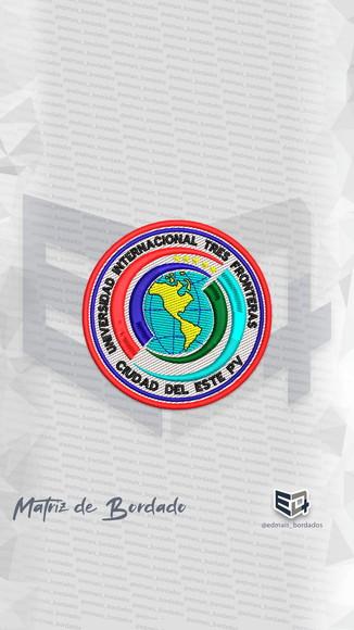 Matriz de Bordado Universidad Internacional Três Fronteiras
