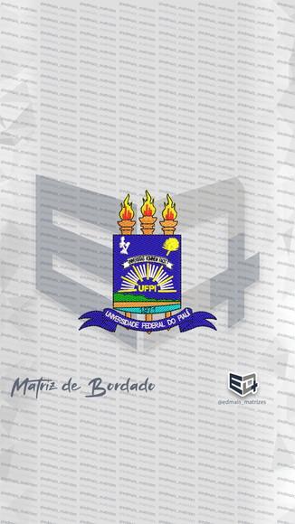 Matriz de Bordado Universidade Federal do Piaui