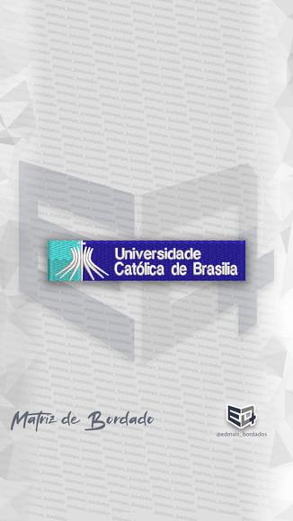 Matriz de Bordado Universidade Católica de Brasilia