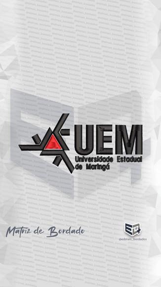 Matriz de Bordado Universidade Estadual do Maringá - Uem