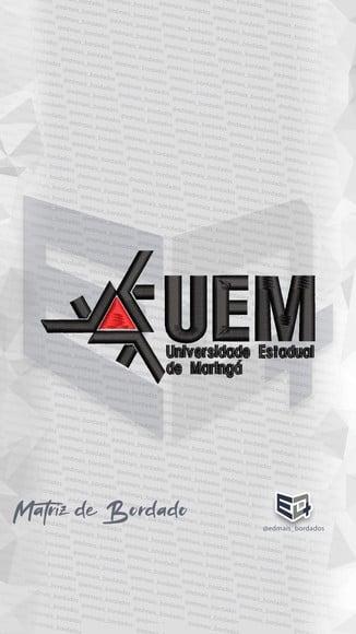 Matriz de Bordado Universidade Estadual do Maringá - Uem