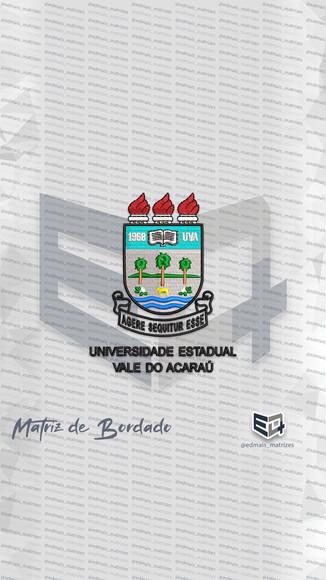 Matriz de Bordado Universidade Estadual Vale do Acaraú
