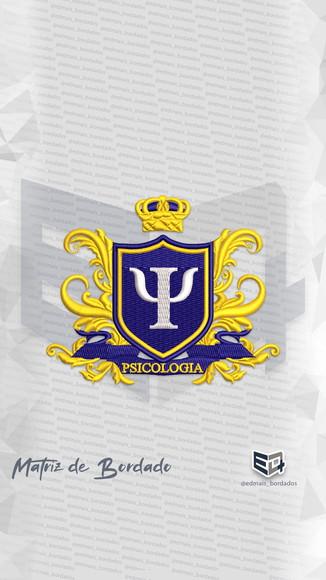 Matriz Psicologia Emblema Simbolo Brasão Coroa