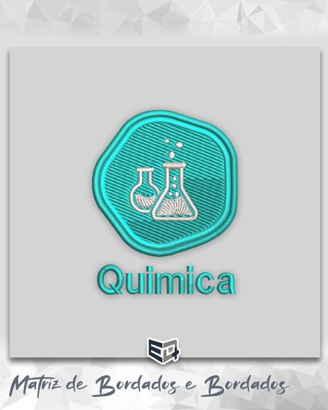 Matriz Quimica Profissão Jaleco Logo