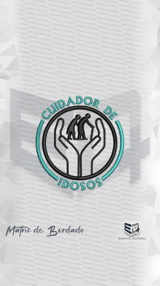 Matriz Brasão Cuidador de Idosos 3