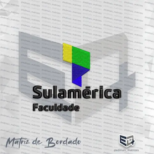 Matriz D Bordado Sulamérica Faculdade