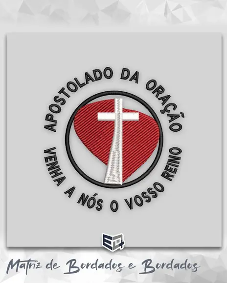 Matriz de Bordado Apostolado da Oração