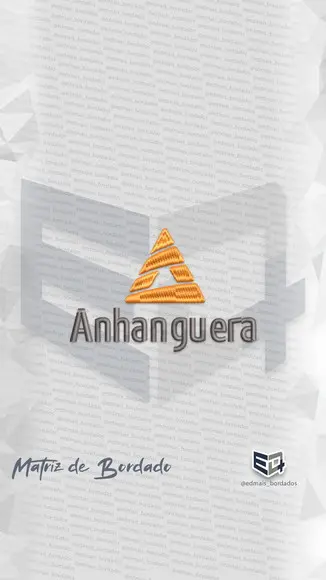Matriz de Bordado Anhanguera