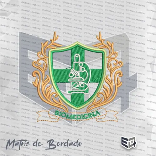 Matriz de Bordado Biomedicina 4.1