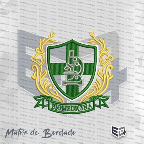Matriz de Bordado Biomedicina 4