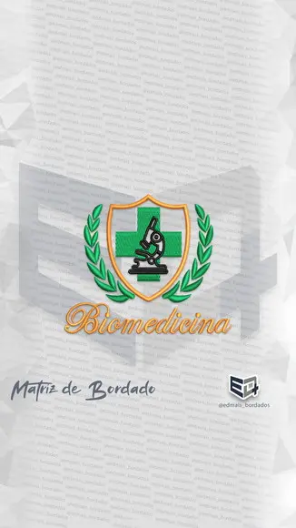 Matriz de Bordado Biomedicina 08