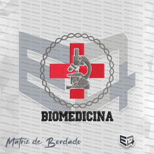 Matriz de Bordado Biomedicina 9