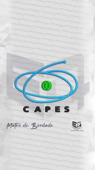 Matriz de Bordado Capes