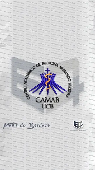 Matriz de Bordado Camab Universidade Católica de Brasilia