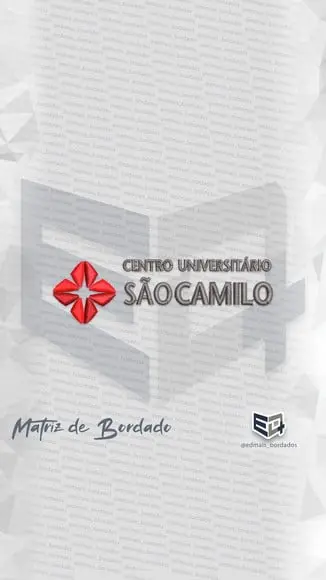 Matriz de Bordado Centro Universitário São Camilo