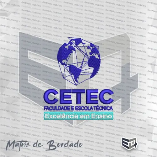 Matriz de Bordado Cetec Faculdade e Escola Técnica