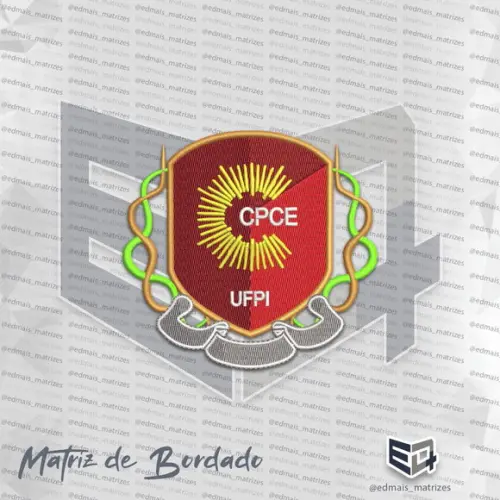 Matriz de Bordado Cpce - Ufpi