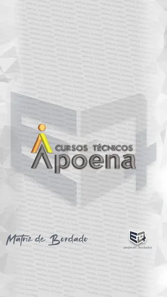 Matriz de Bordado Cursos Técnicos Apoena