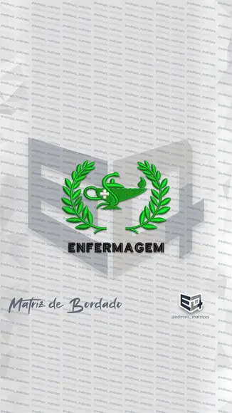 Matriz de Bordado Enfermagem 11