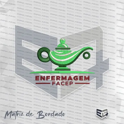 Matriz de Bordado Enfermagem Facep