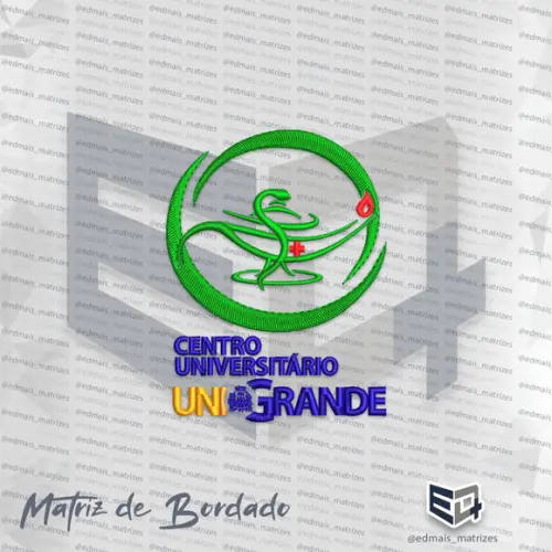 Matriz de Bordado Enfermagem Centro Univeris. Unigrande