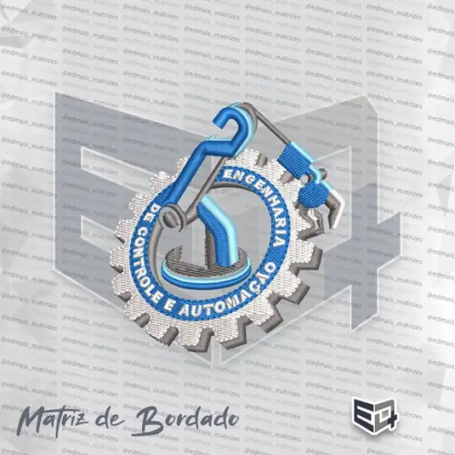 Matriz de Bordado Eng. de Controle e Automação Mecatrônica