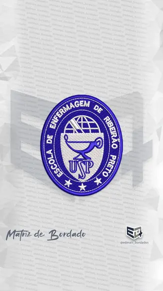 Matriz de Bordado Escola de Enfermagem Usp Ribeirão Preto
