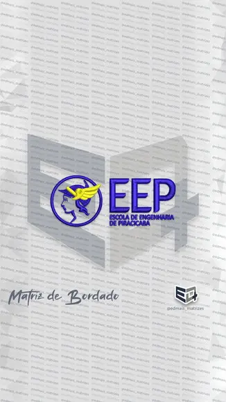 Matriz de Bordado Escola de Engenharia de Piracicaba Epp