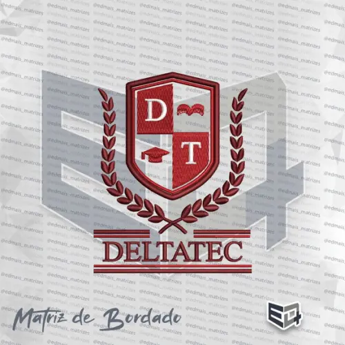 Matriz de Bordado Escola Técnica Cedtec