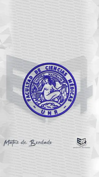 Matriz de Bordado Faculdad de Ciencias Médicas Unr