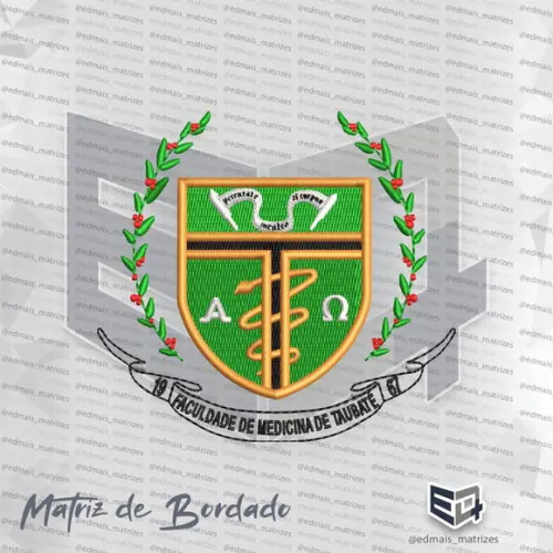 Matriz de Bordado Faculdade de Medicina de Taubaté