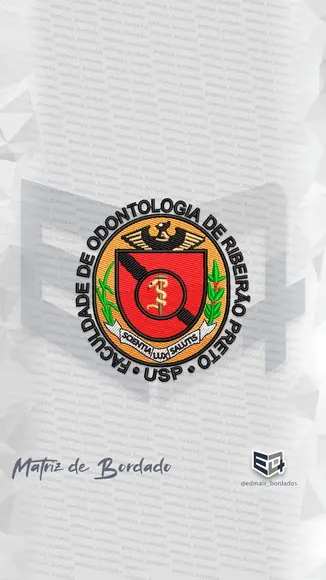 Matriz de Bordado Faculdade de Odontologia Usp Ribeirão Pret