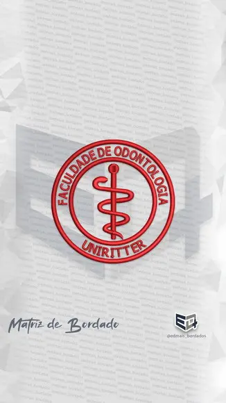 Matriz de Bordado Faculdade de Odontologia Uniritter