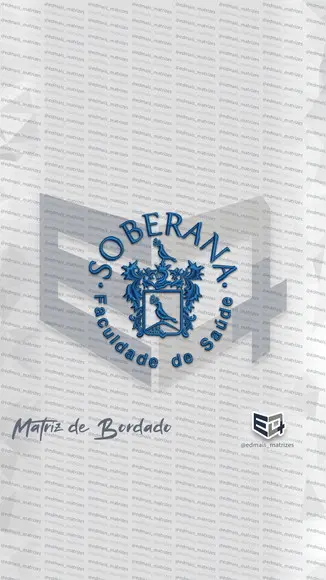 Matriz de Bordado Faculdade de Saúde Soberana
