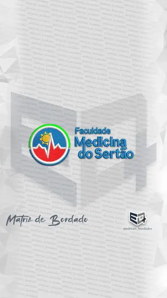 Matriz de Bordado Faculdade Medicina do Sertão