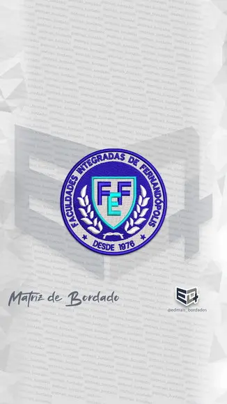 Matriz de Bordado Faculdade Integradas de Fernanopólis Fef