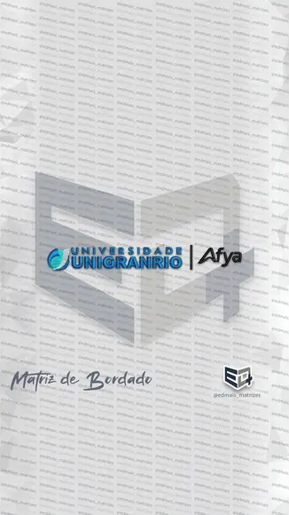 Matriz de Bordado Faculdade Universidade Unigranrio Afya