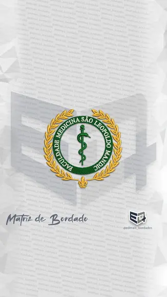 Matriz de Bordado Faculdade Medicina São Leopoldo Mandic