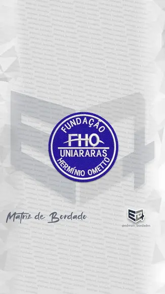Matriz de Bordado Fundação Uniararas Fho