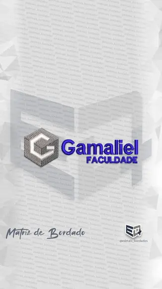 Matriz de Bordado Gamaliel Faculdade