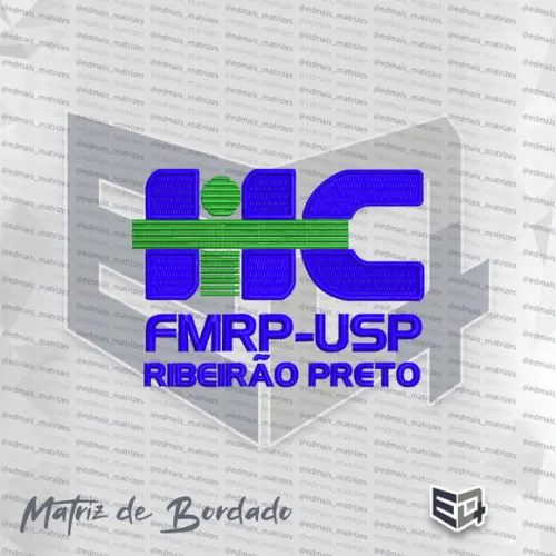 Matriz de Bordado Hc Fmrp Usp Ribeirão Preto