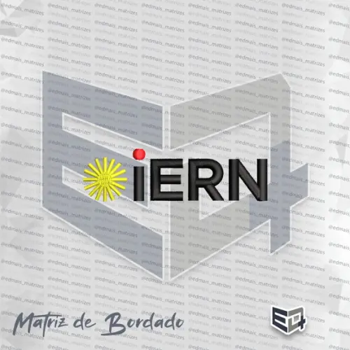 Matriz de Bordado Iern - Instituto Estadual de Educação