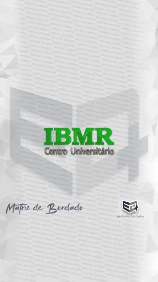 Matriz de Bordado Ibmr - Centro Universitário
