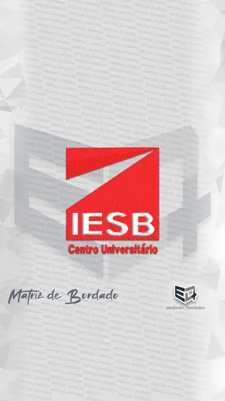 Matriz de Bordado Iesb- Centro Universitário