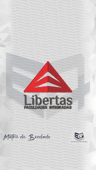 Matriz de Bordado Libertas Logo Silmbolo